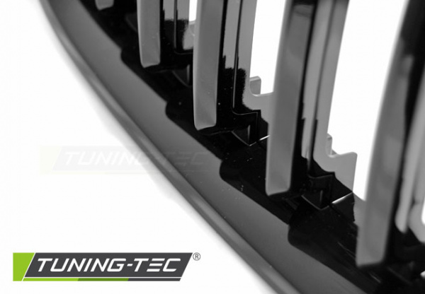 Upgrade Sportgrill Nieren für BMW X3 E83 Facelift 06-10 Hochglanz schwarz